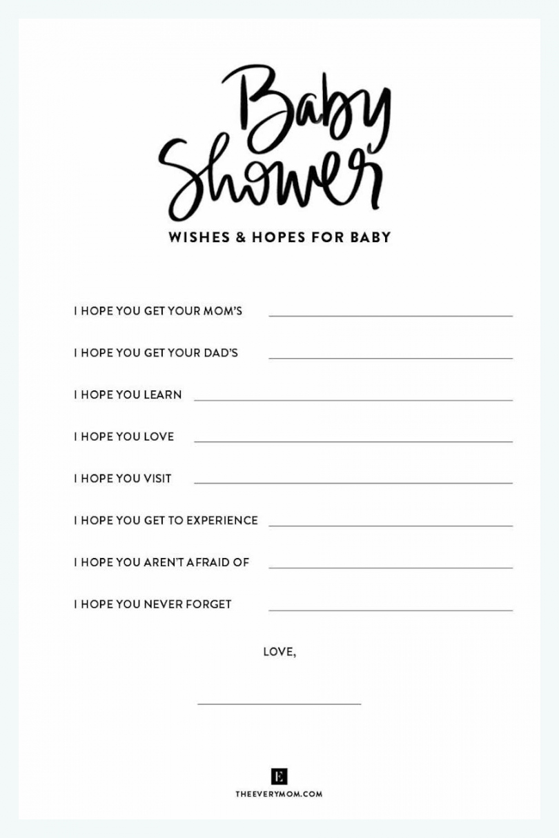 Baby Shower Games: Free and Fun Printables!  The Everymom