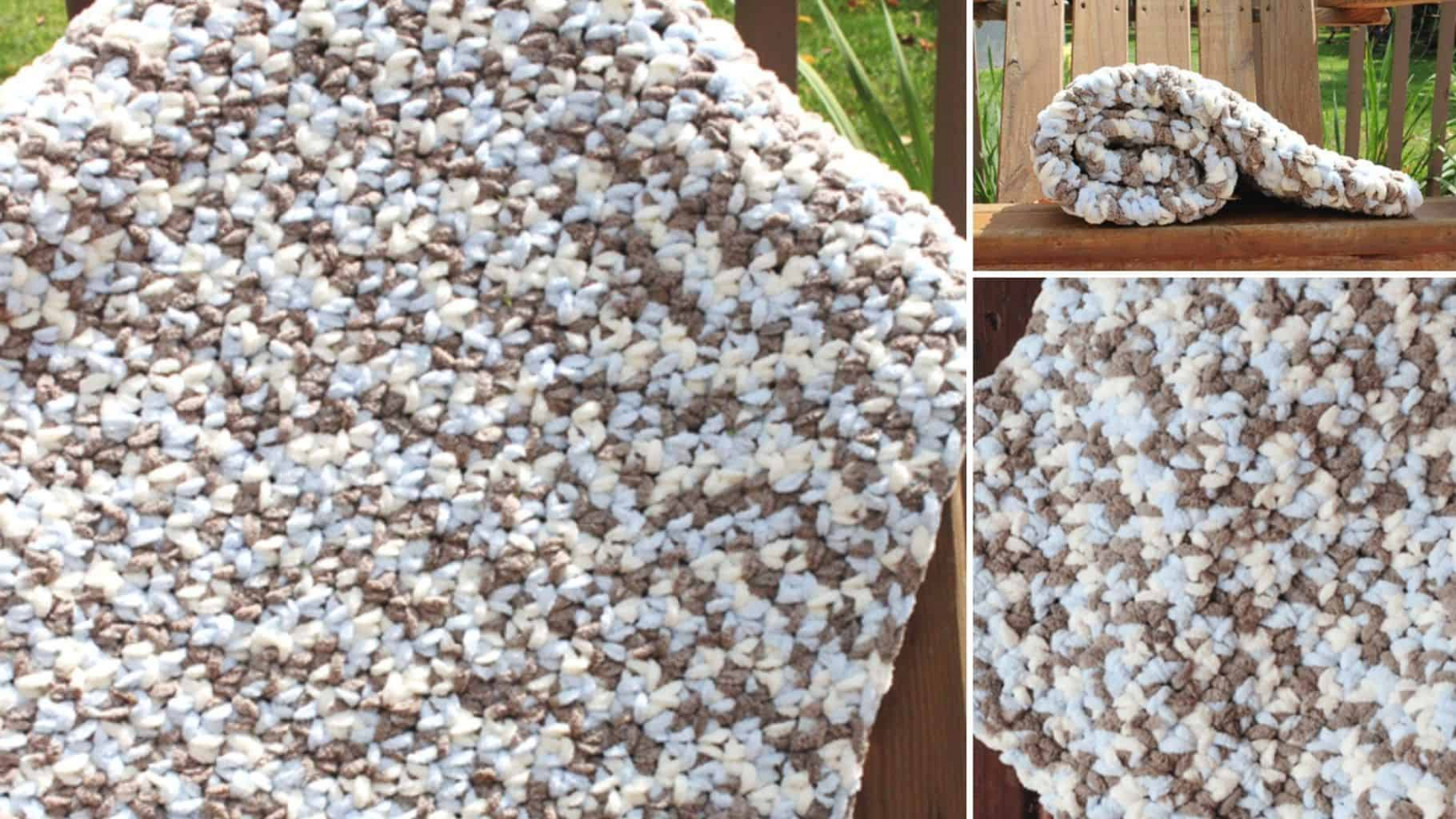 Bernat Blanket Free Crochet Baby Blanket Pattern - Crochet Bernat