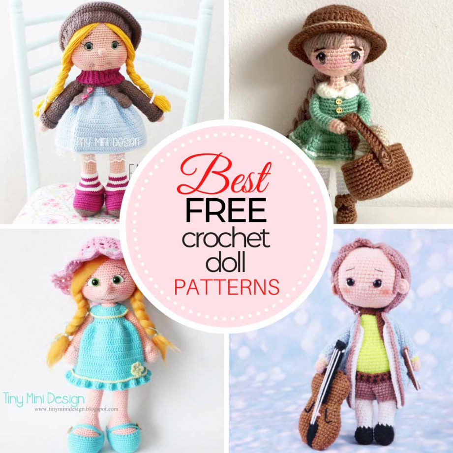 + Best Crochet Doll Patterns Free Patterns  TREASURIE