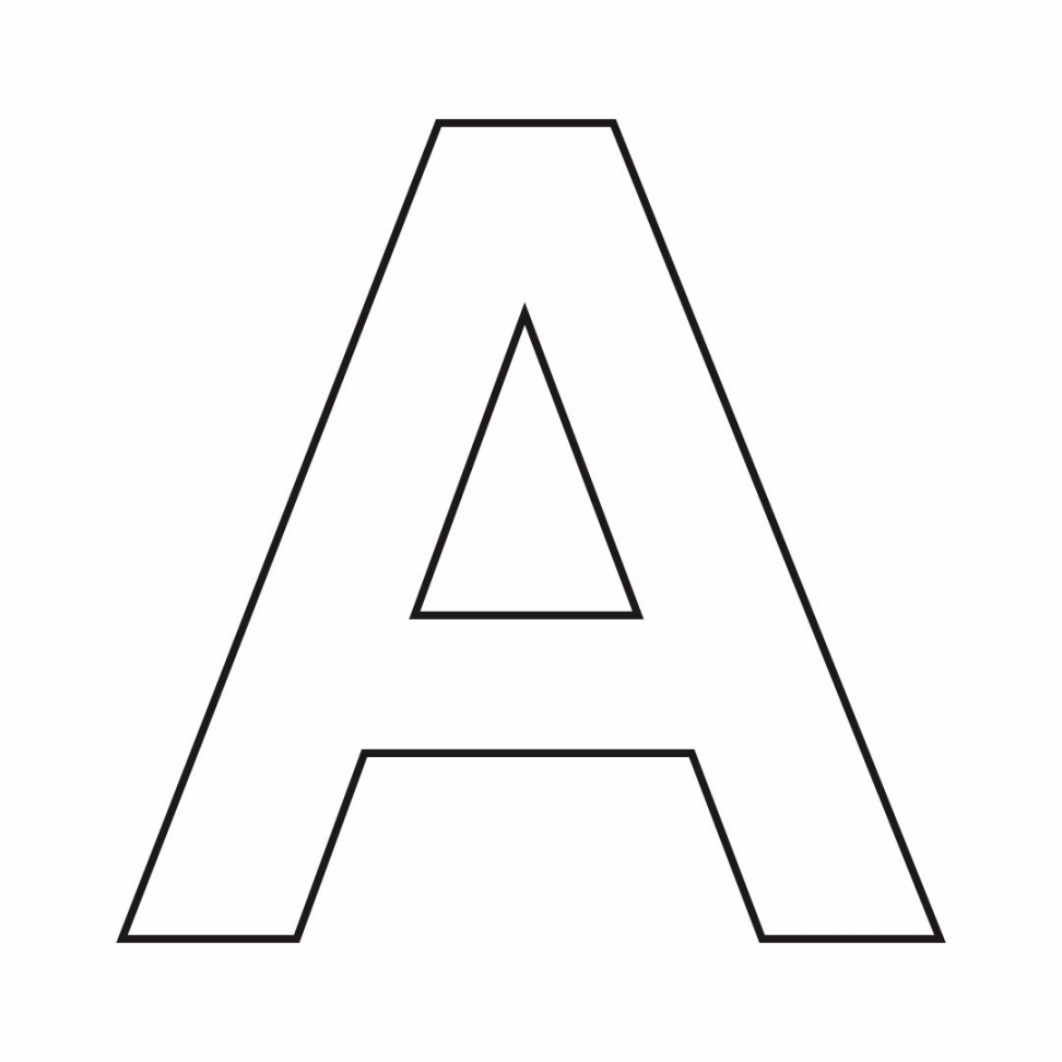 Best Free Printable Alphabet Stencil Letters Template