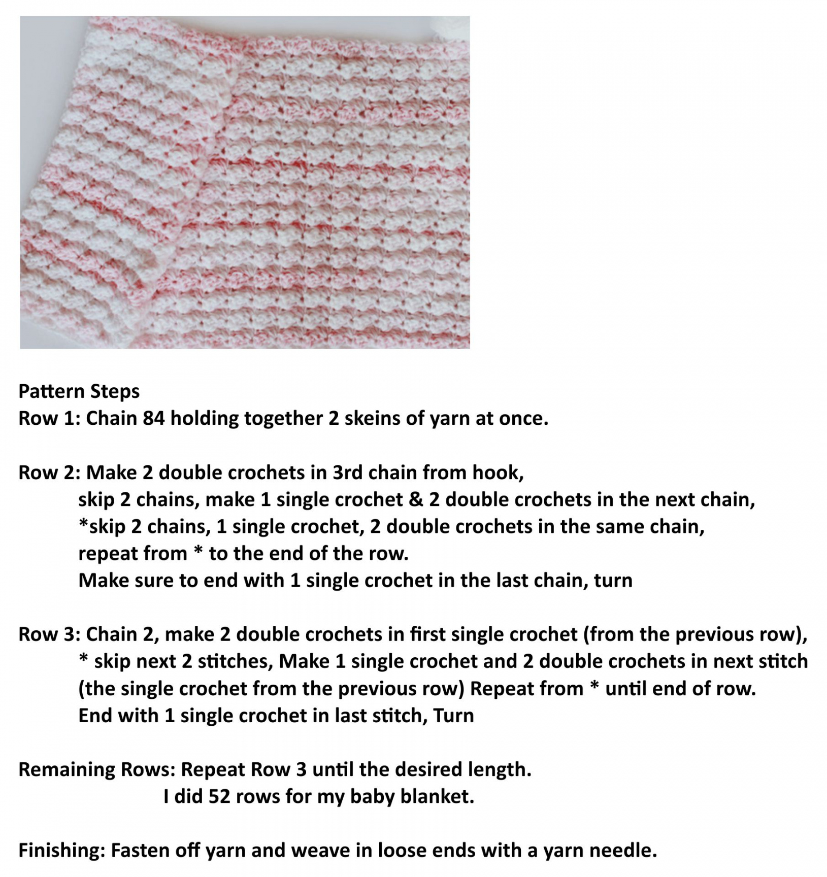 Best Free Printable Baby Crochet Patterns - printablee