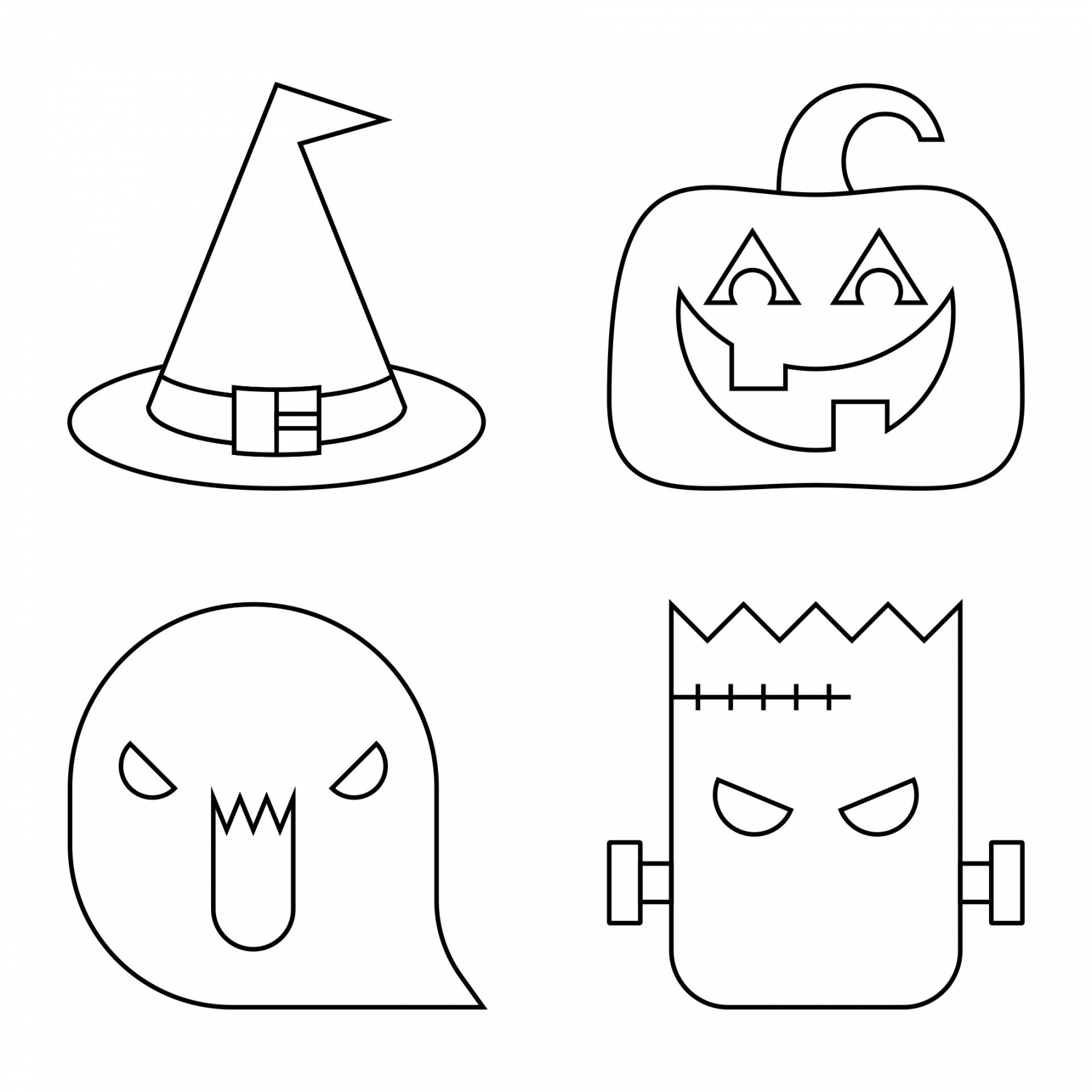 Best Free Printable Halloween Stencils - printablee