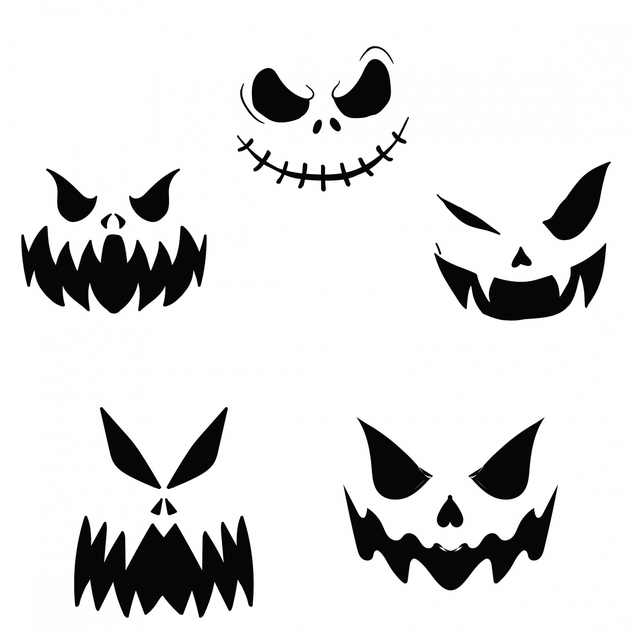 Best Free Printable Pumpkin Stencils Halloween - printablee
