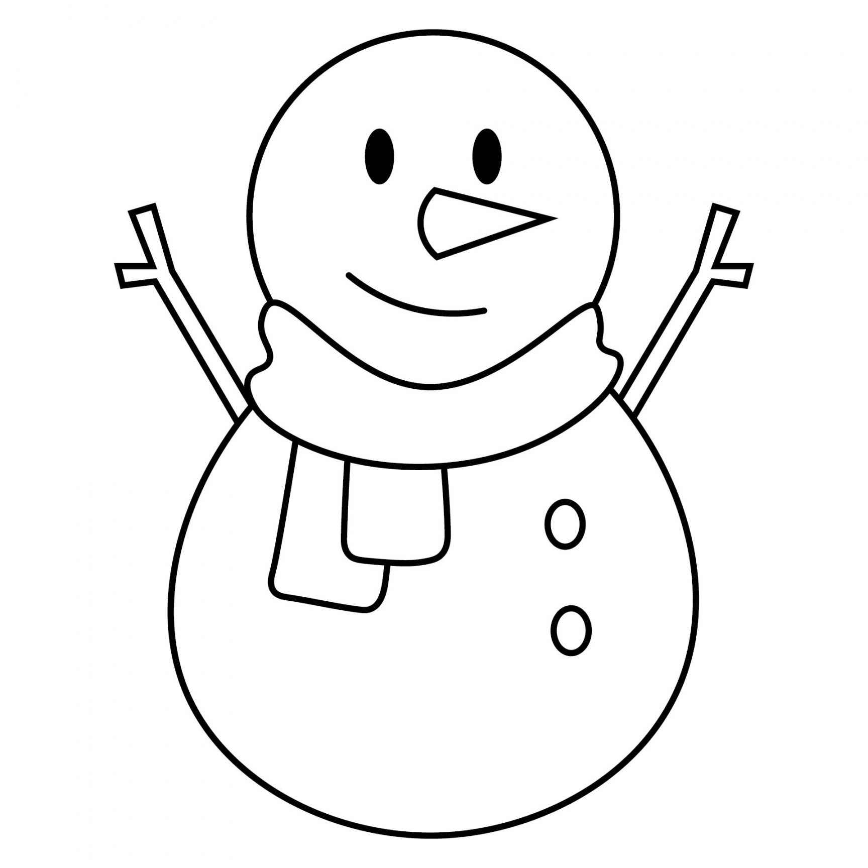 Best Free Printable Snowman Face Template - printablee