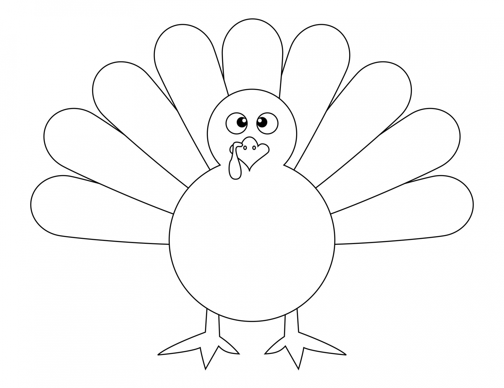 Best Free Printable Thanksgiving Turkey Pattern - printablee