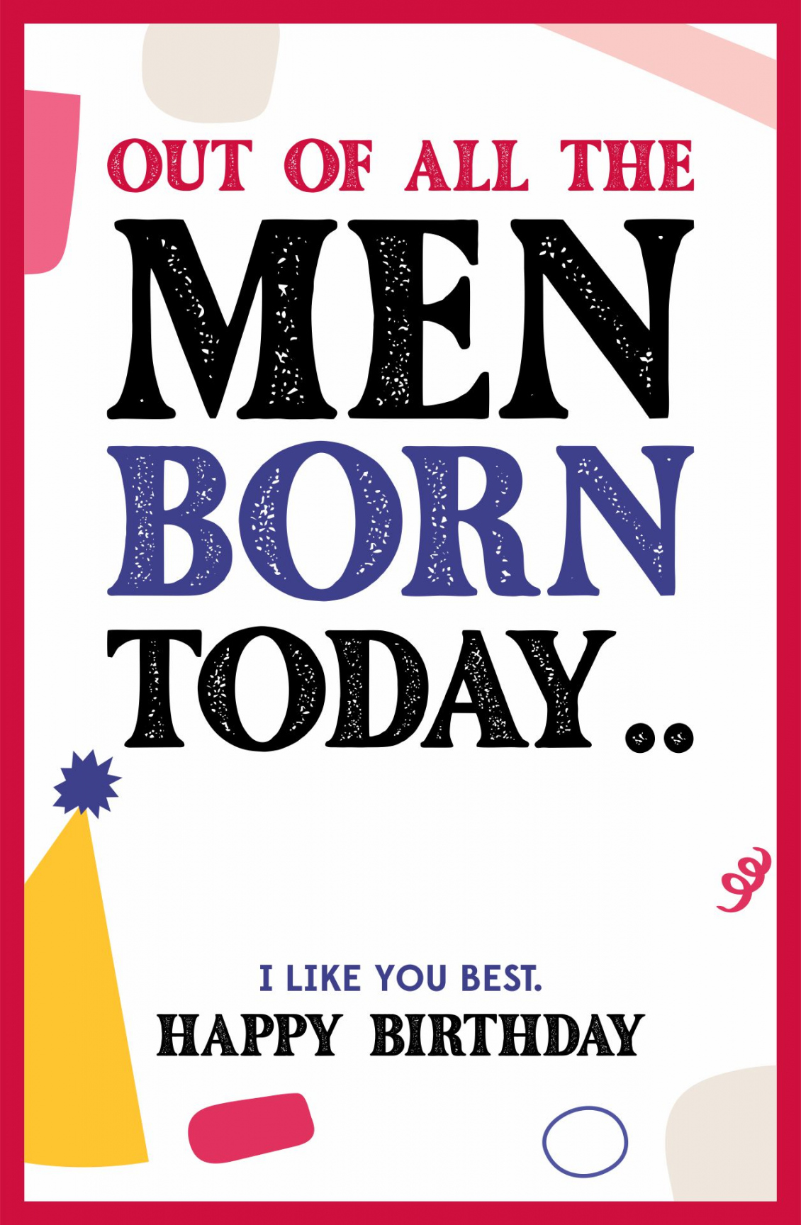 Best Printable Birthday Cards For Him - printablee