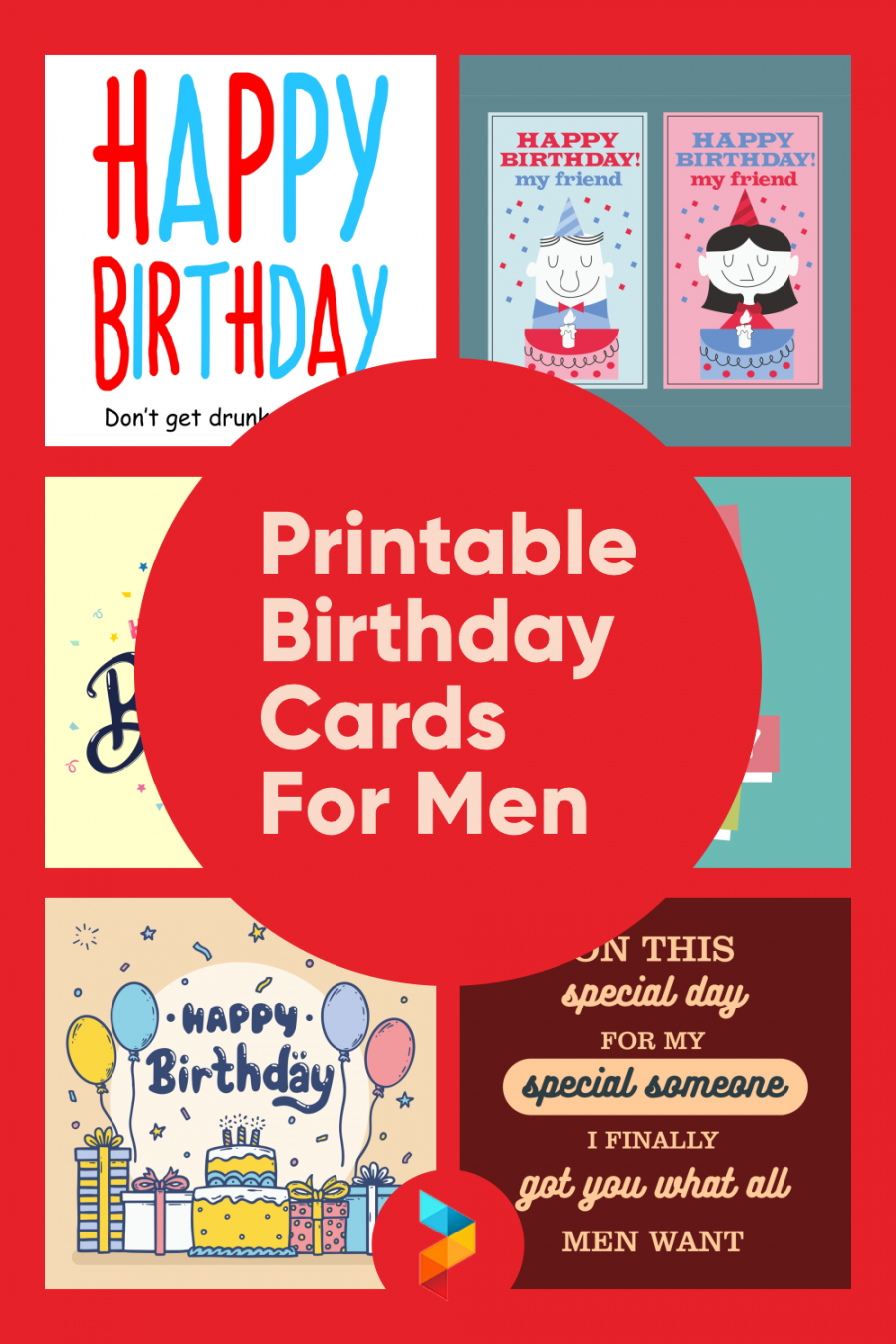 Best Printable Birthday Cards For Men - printablee