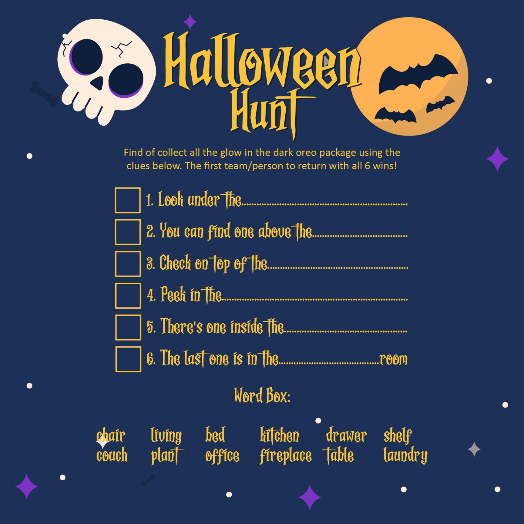 Best Printable Halloween Games For Adults - printablee