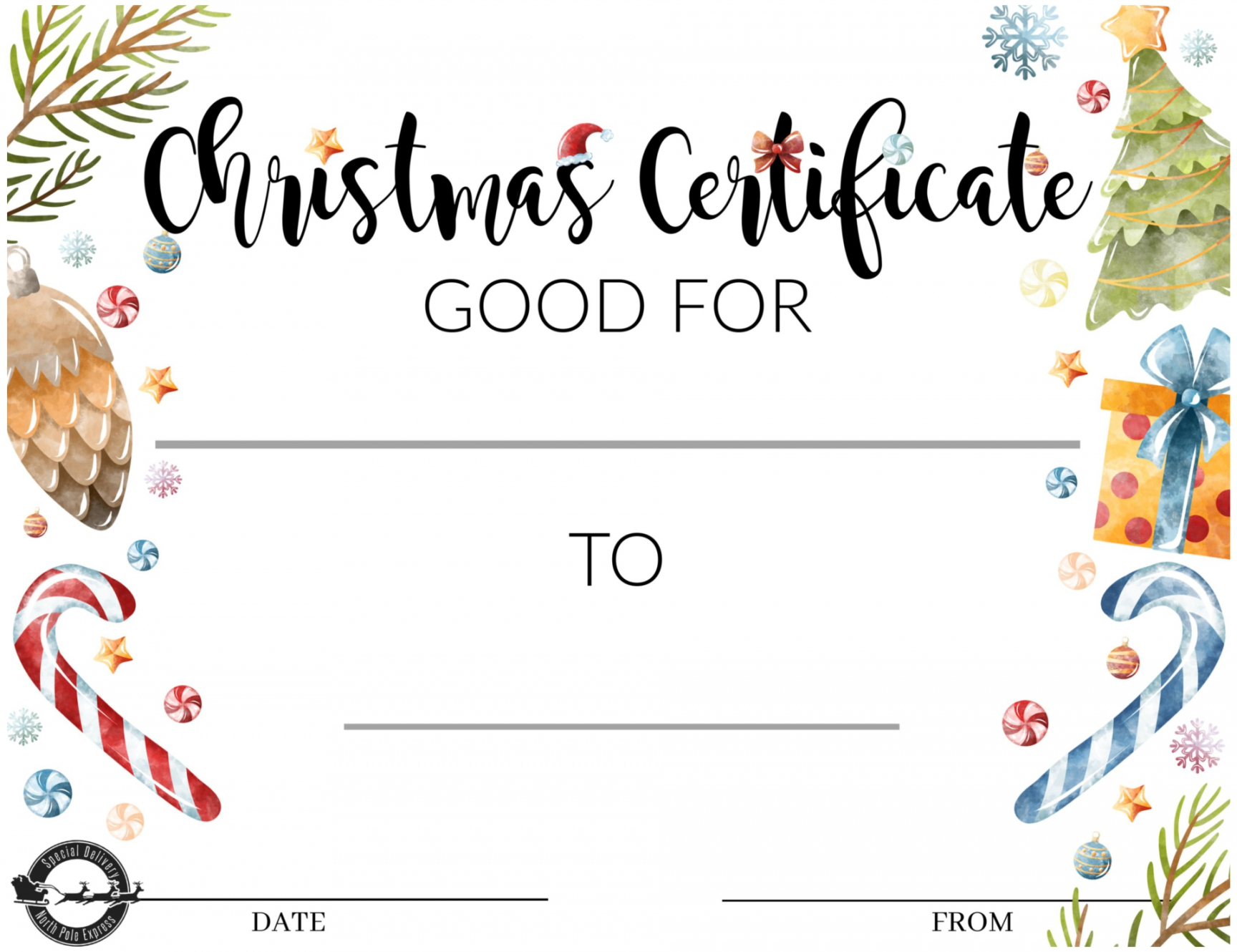 Best Printable Massage Gift Certificate Template - printablee