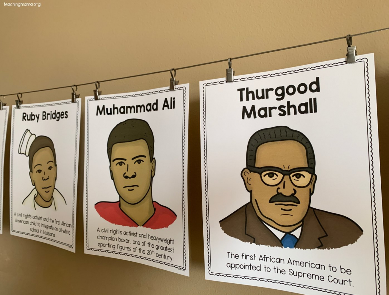 Black History Month Posters - Free Printable - Teaching Mama