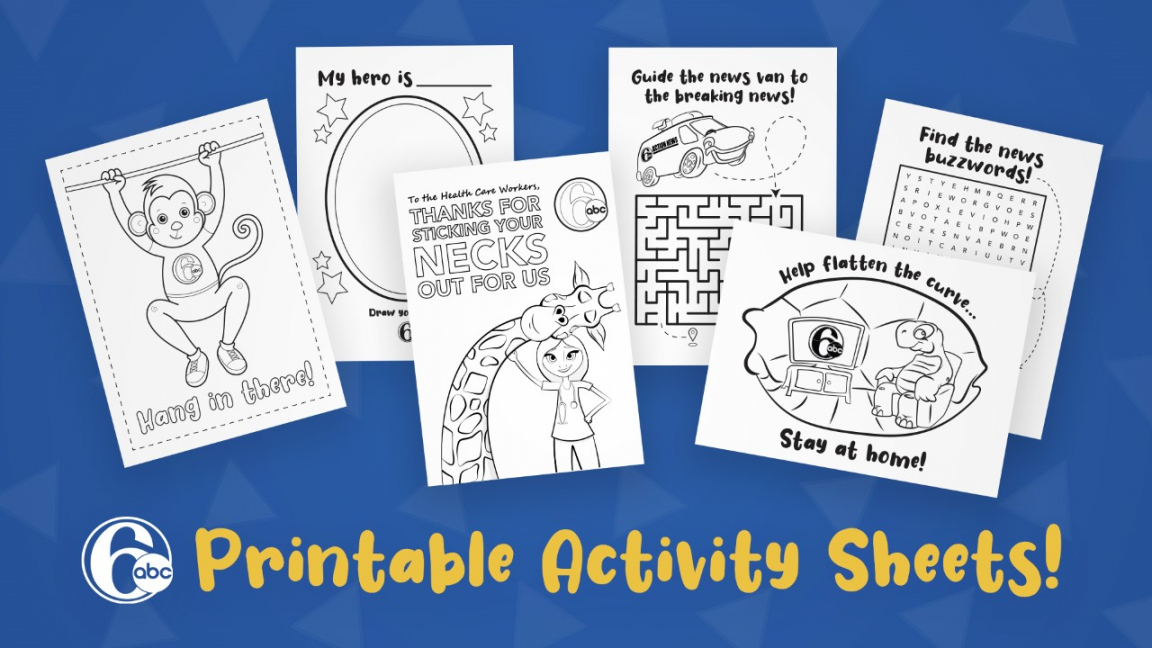 Coronavirus: abc activity sheets to help entertain the kids while