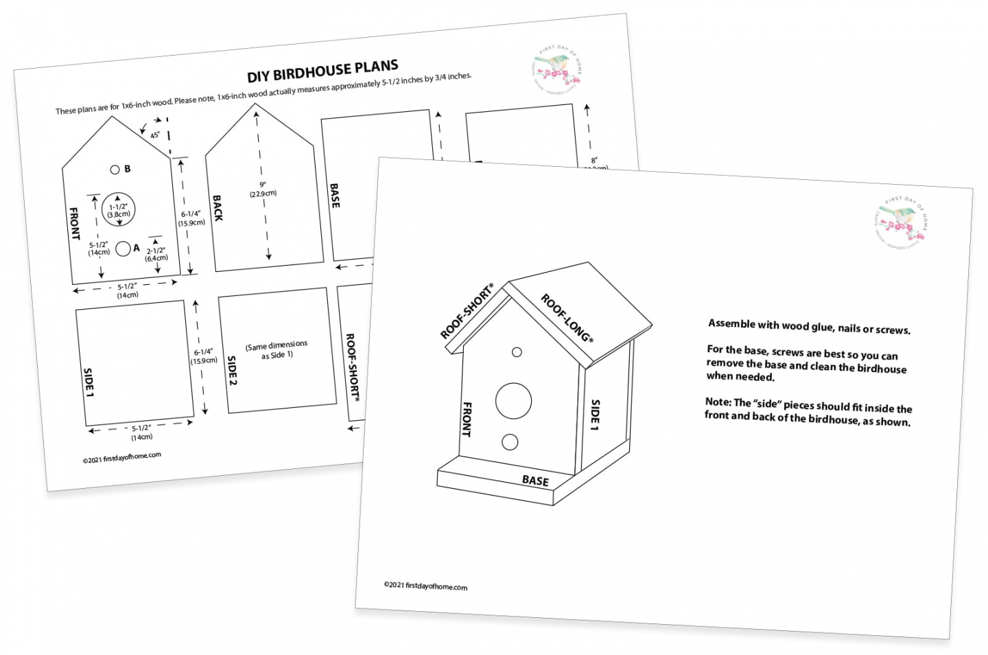 DIY Birdhouse Plans & Easy Beginner Tutorial ()