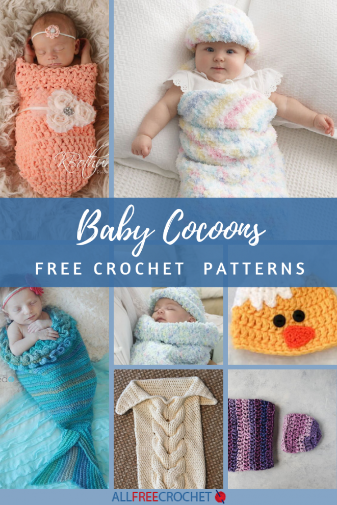Free Baby Crochet Cocoon Patterns  AllFreeCrochet