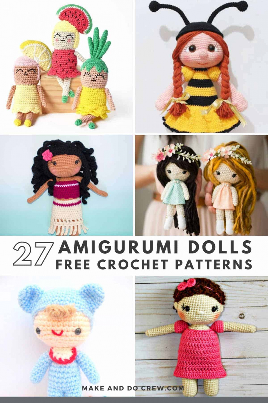 Free Crochet Doll Patterns + Easy Amigurumi Tips