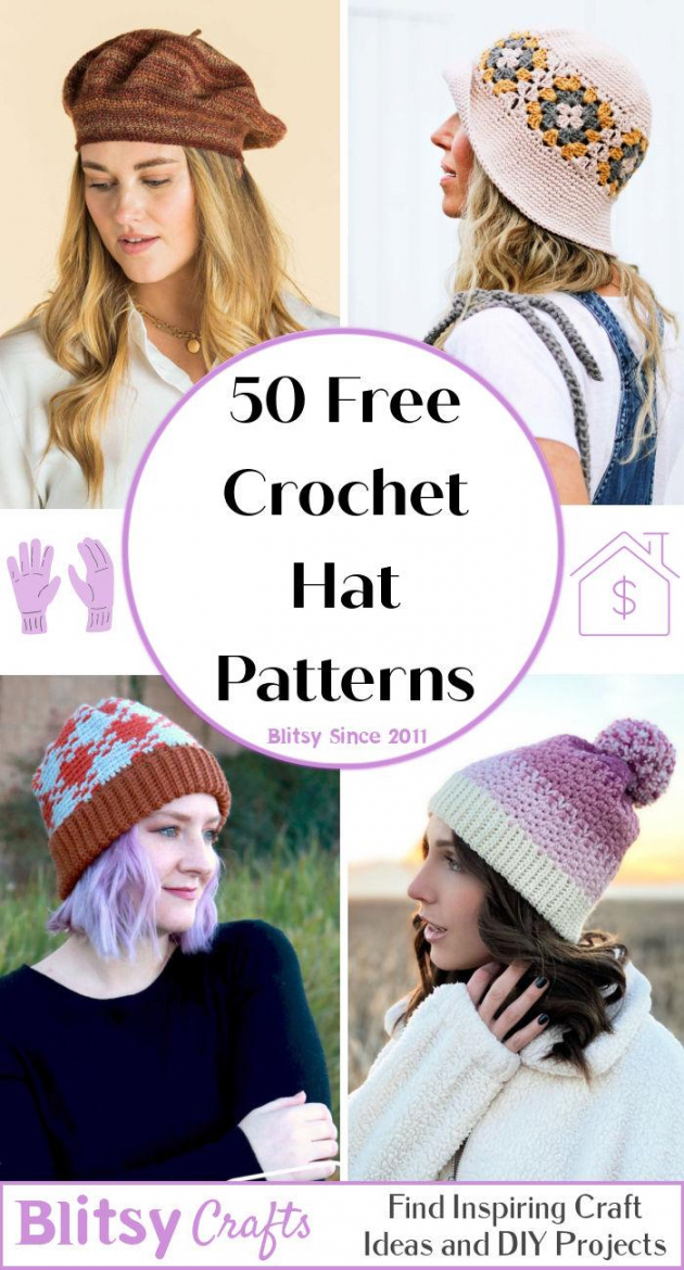 Free Crochet Hat Patterns for Beginners () - Blitsy