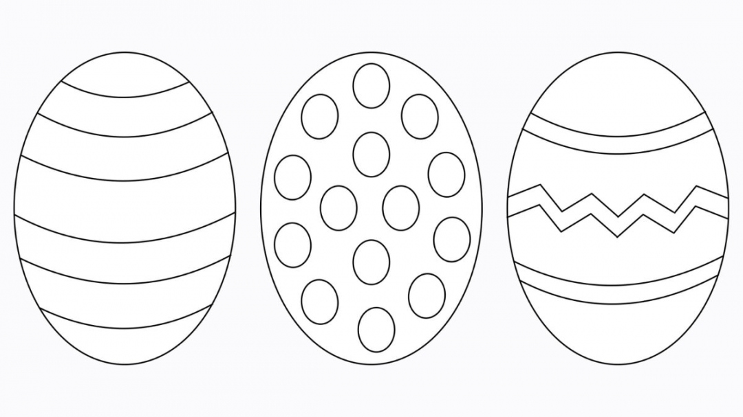Free Easter Egg Template (+  Easy Crafts!) - The Craft-at-Home Family