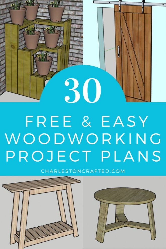 free easy woodworking project plans