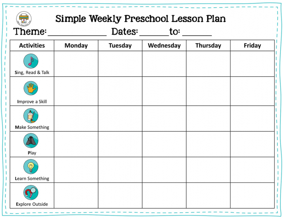 Free Preschool Lesson Planning Resources - Pre-K Printable Fun