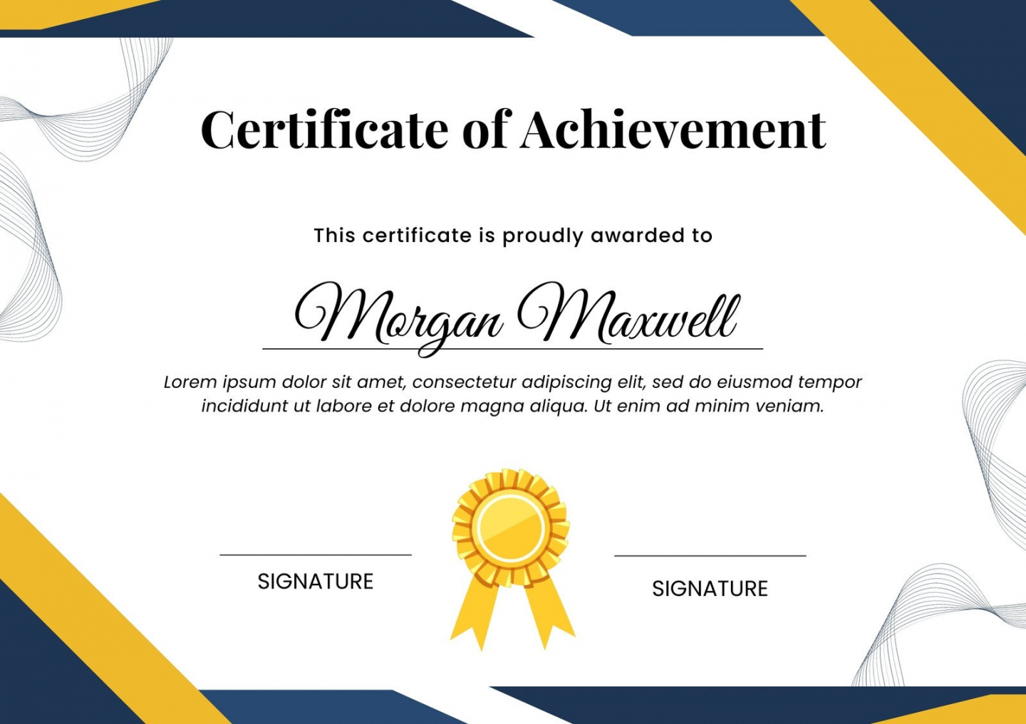 Free, printable, and customizable award certificate templates  Canva