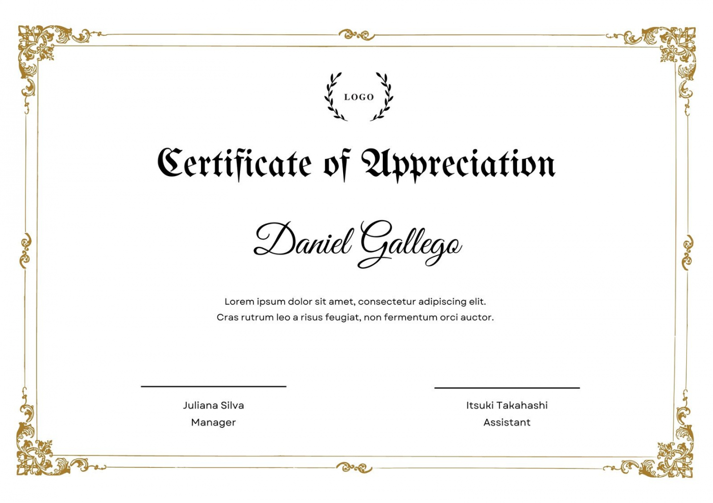 Free, printable, and customizable award certificate templates  Canva