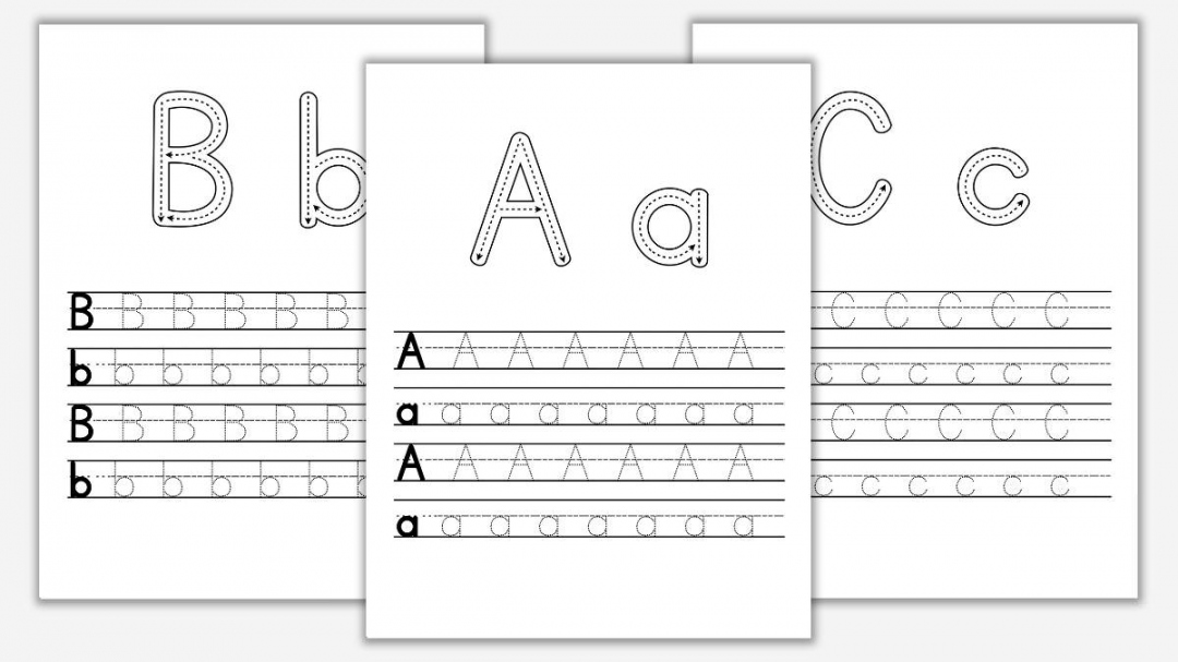 Free Printable Uppercase & Lowercase Letters Worksheets - The
