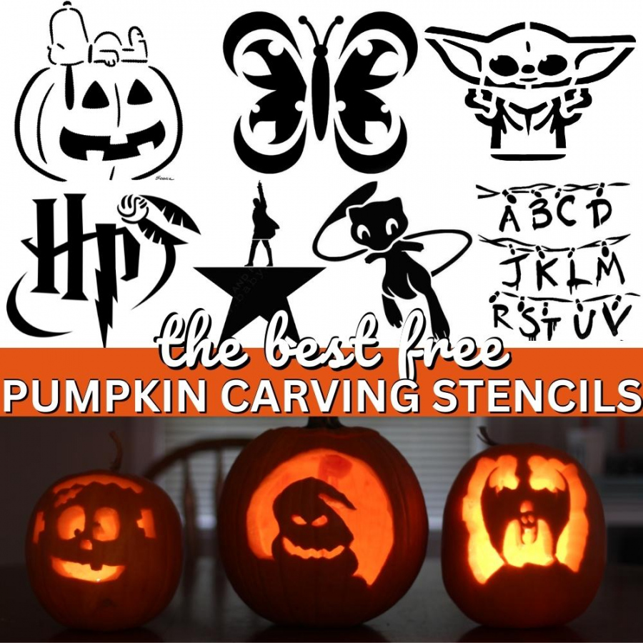 Free Pumpkin Carving Patterns and Printable Pumpkin Templates!