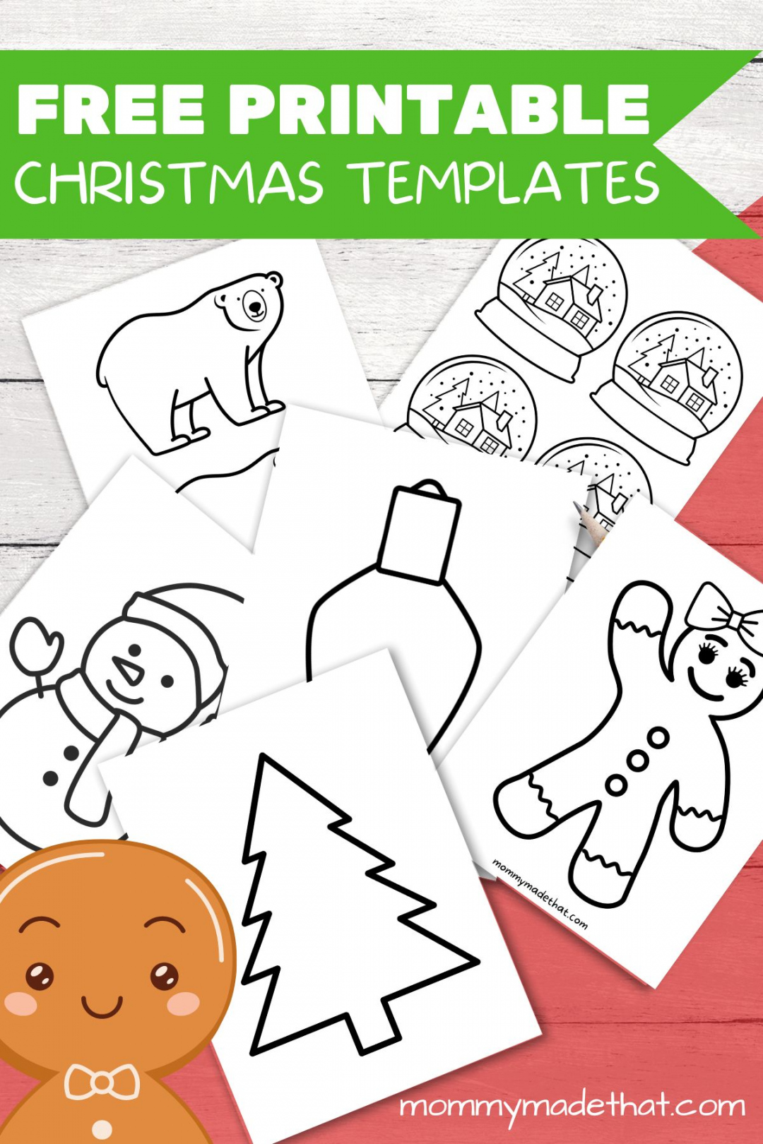 Fun Christmas Printable Templates (A ton of Free ones!)