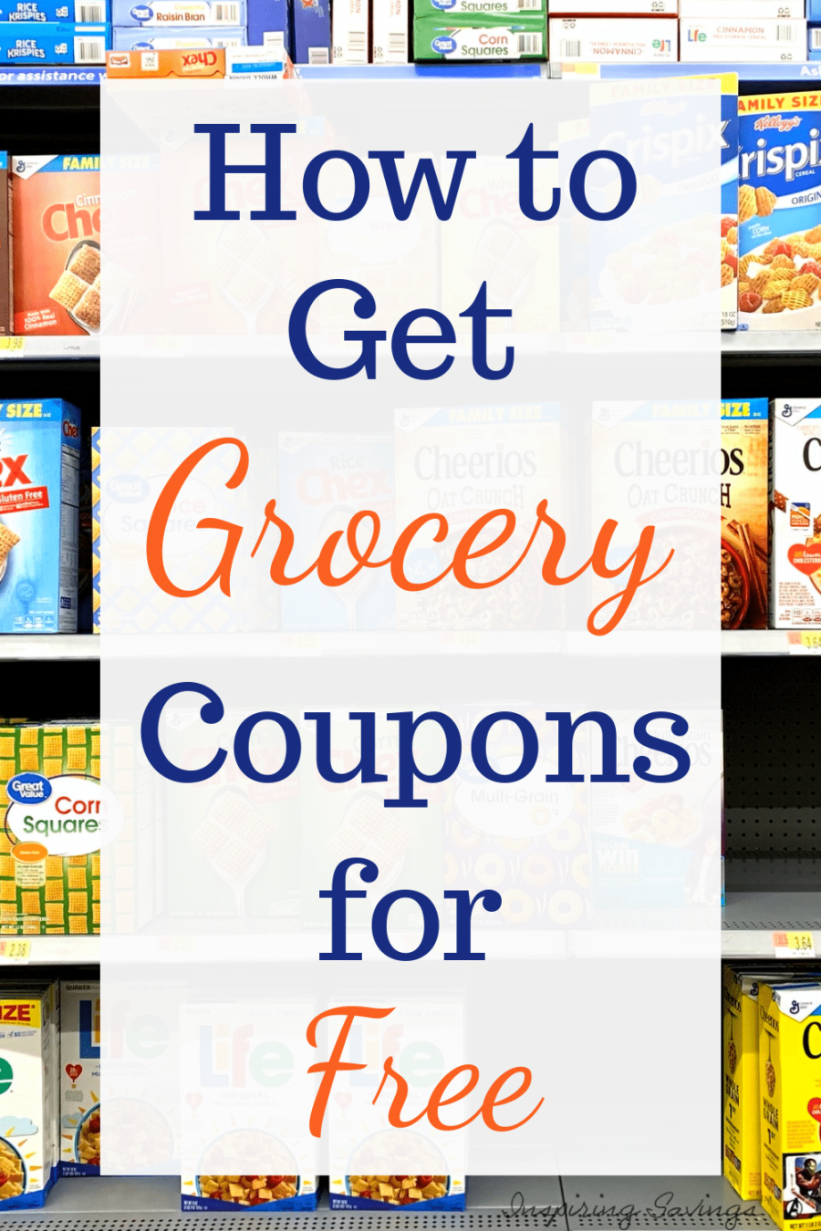 Get Grocery Coupons for Free! - Get Tips For Saving Money
