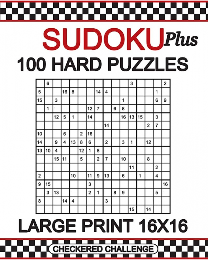 Hard Sudoku Plus Puzzles Large Print x: Fun and Challenging Number  Puzzles for Adults and Teens