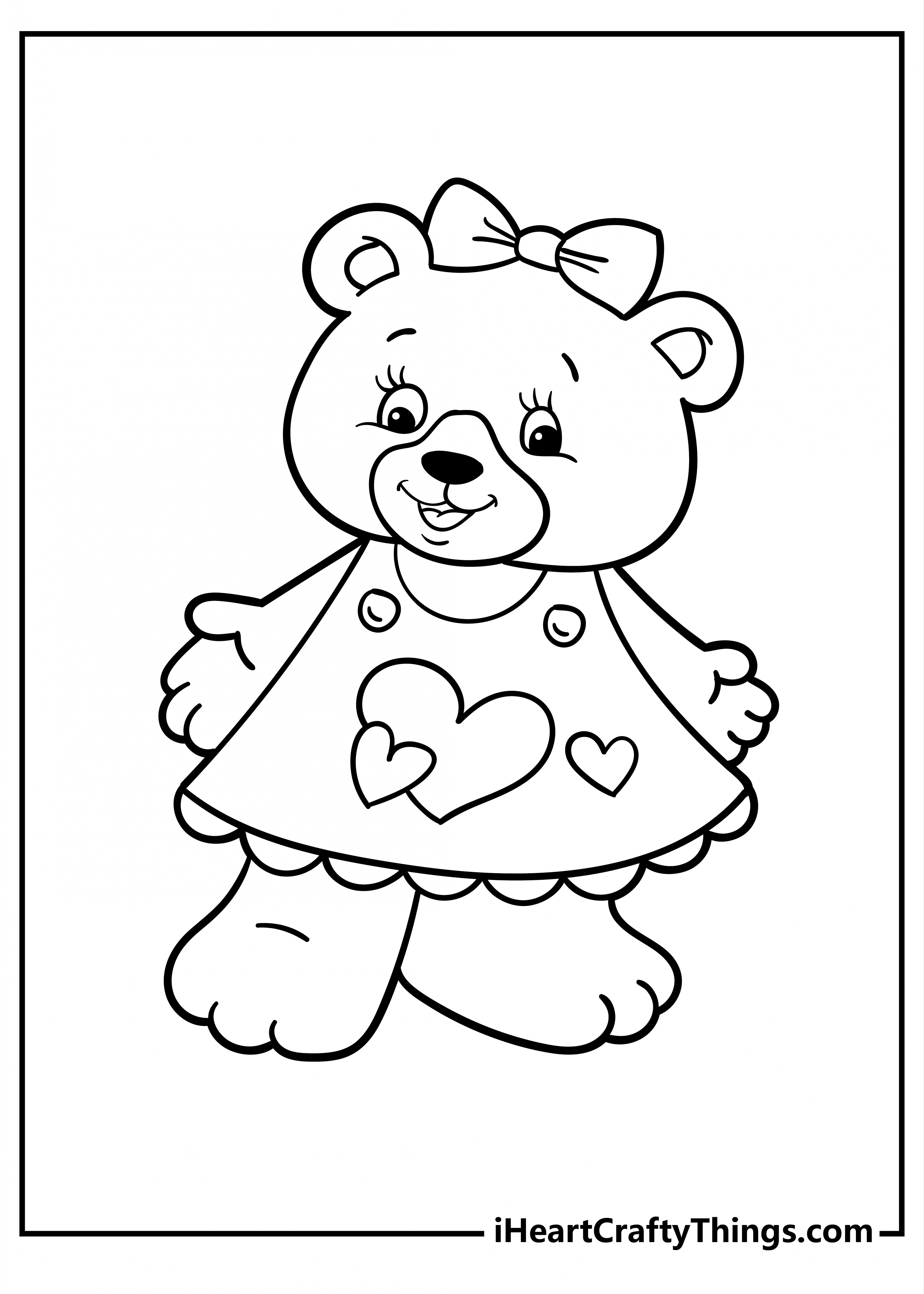 Printable Cute Coloring Pages For Girls (Updated )