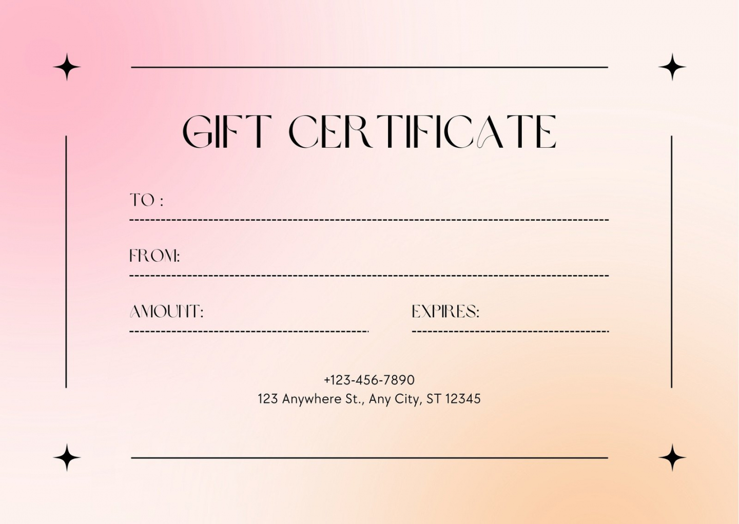 printable gift certificates, huge sale Save % available - www