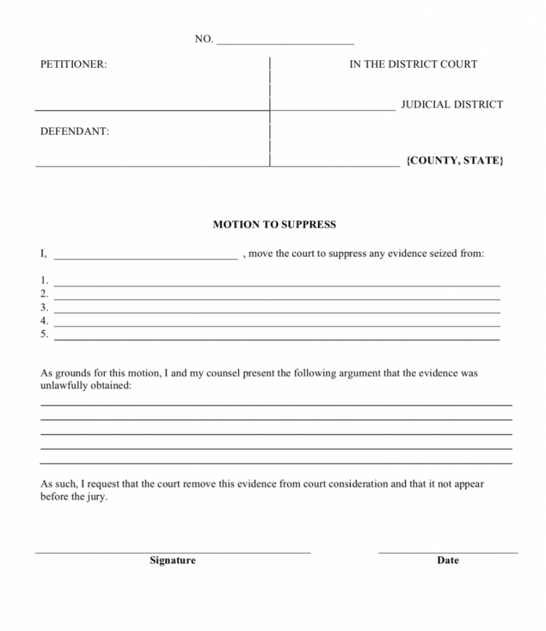 Printable Legal Forms and Templates  Free Printables