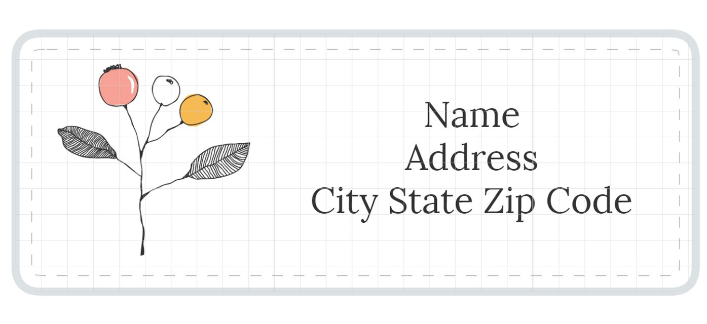 12 Places To Find Free Stylish Address Label Templates in Free Printable Address Labels