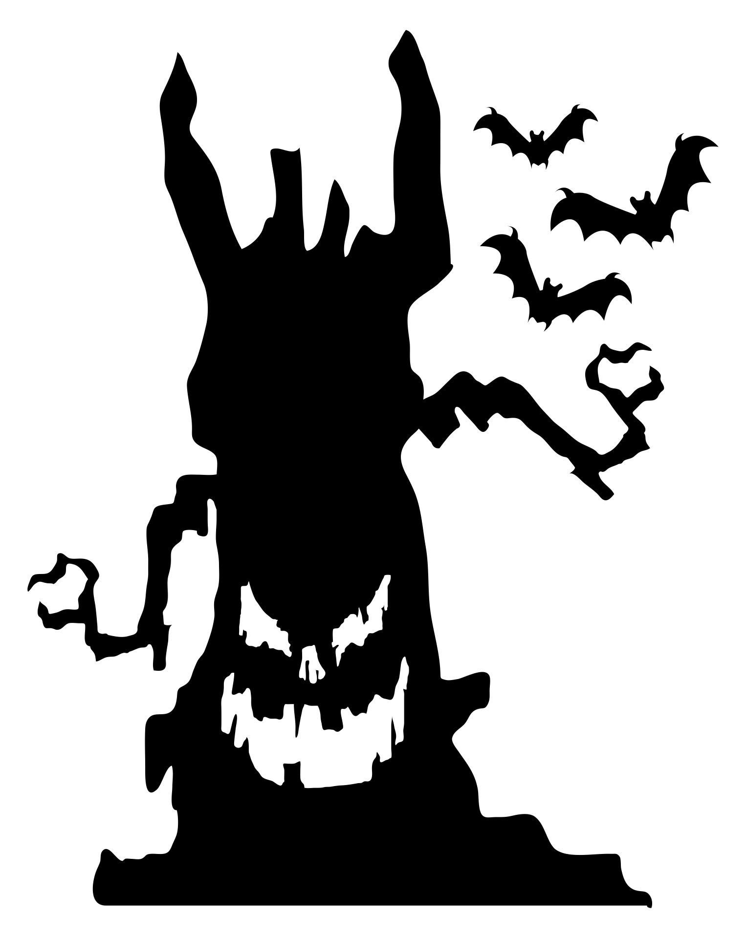 15 Best Vintage Halloween Silhouettes Free Printable Pdf For Free intended for Free Halloween Silhouette Printables