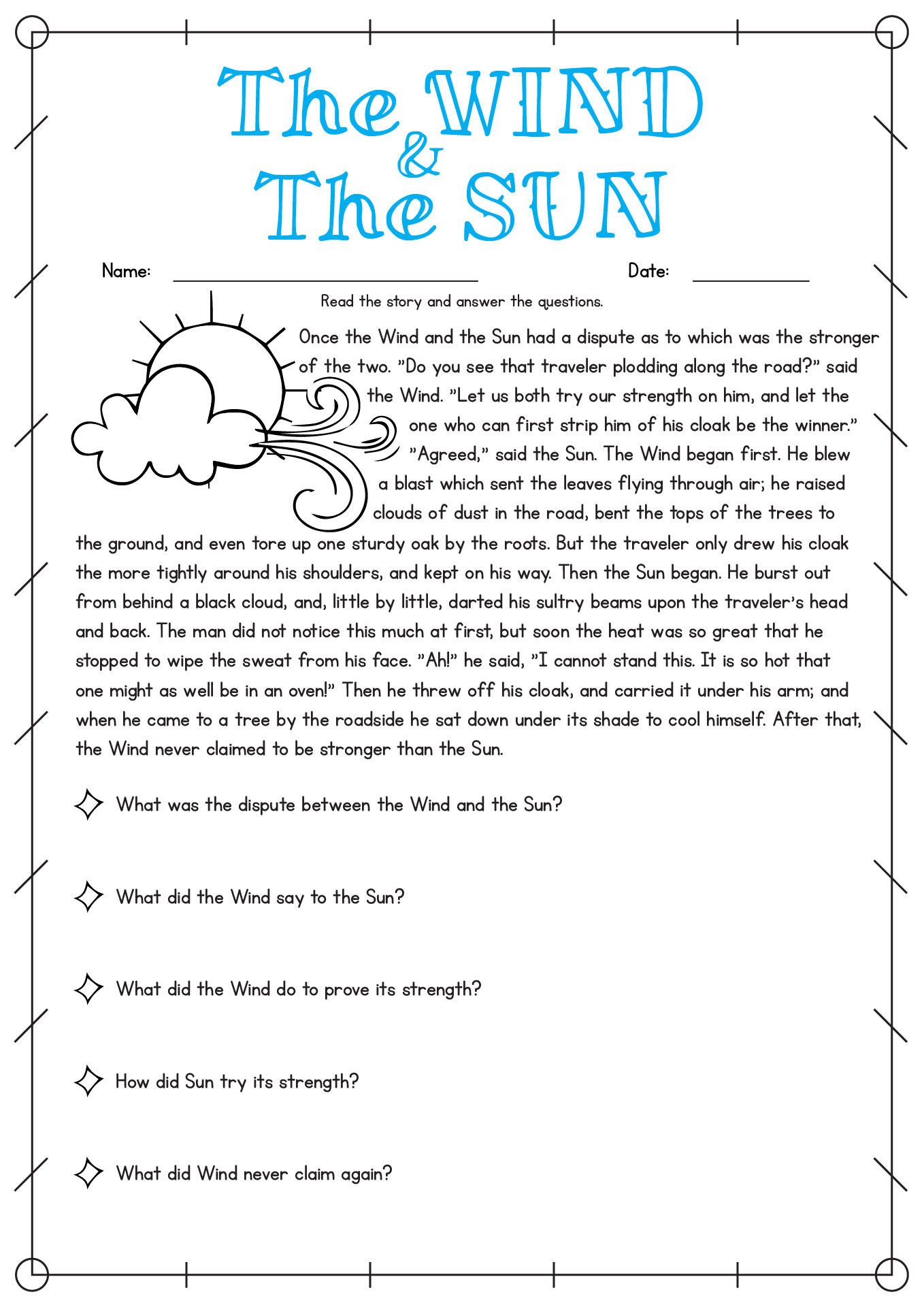 15 Fourth Grade Reading Comp Worksheets - Free Pdf At Worksheeto within Free Printable 4th Grade Reading Worksheets