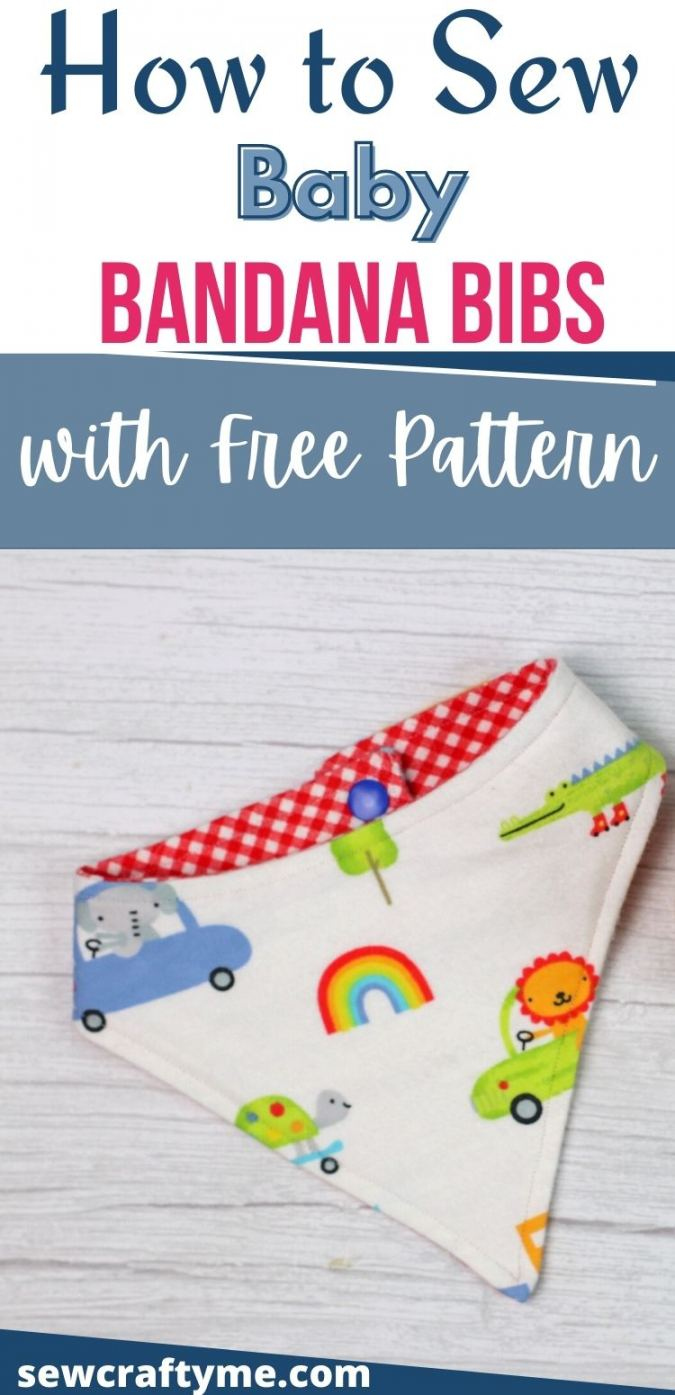 15 Minute Baby Bandana Bib Pattern ( Free Pattern) - Sew Crafty Me pertaining to Free Printable Baby Bandana Bib Pattern