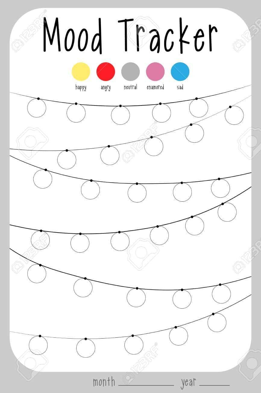 21 Free Mood Tracker Printables To Understand Yourself Better intended for Free Mood Tracker Printable