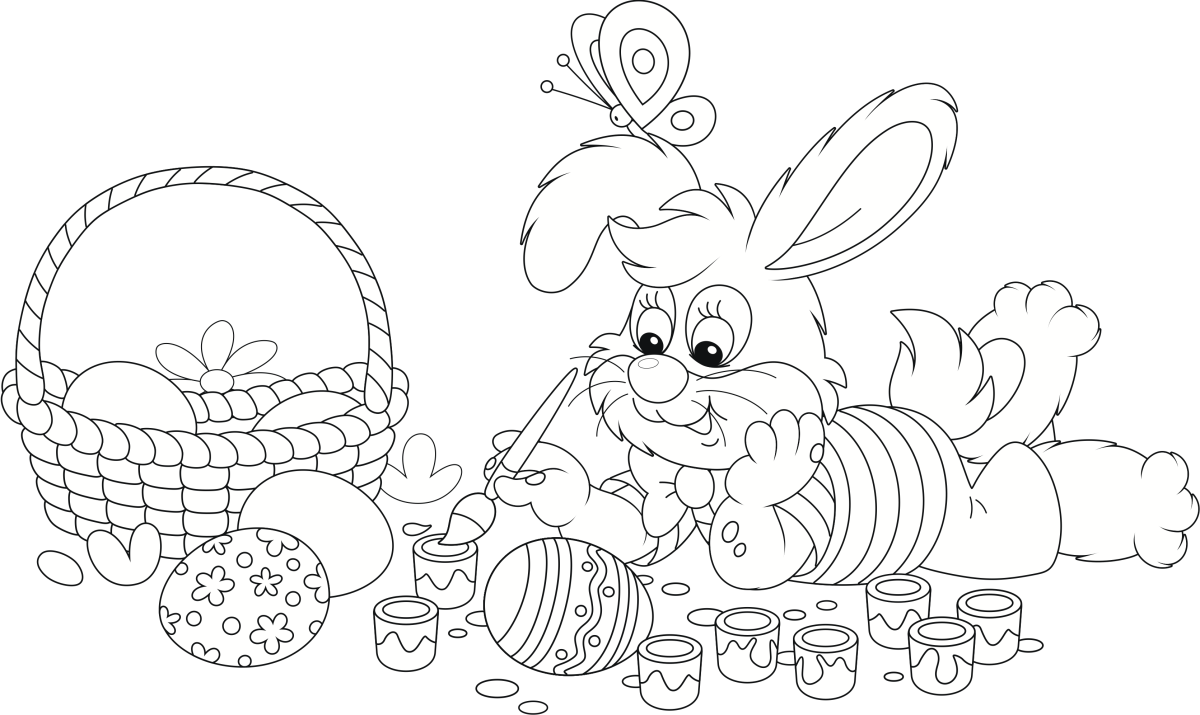 25 Free Printable Easter Coloring Pages For Kids And Adults - Parade intended for Easter Coloring Pages Free Printable