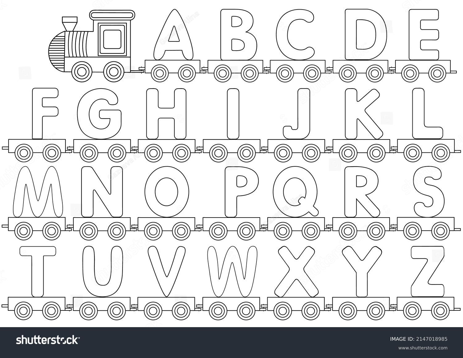 46,453 Alphabet Coloring Pages Images, Stock Photos, 3D Objects for Free Printable Alphabet Coloring Pages