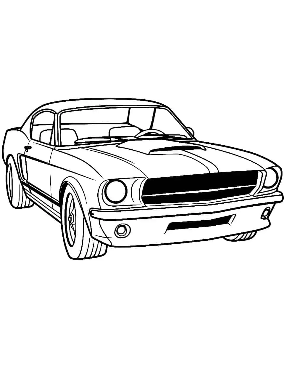 50 Car Coloring Pages: Free Printable Sheets in Cars Colouring Pages Printable Free