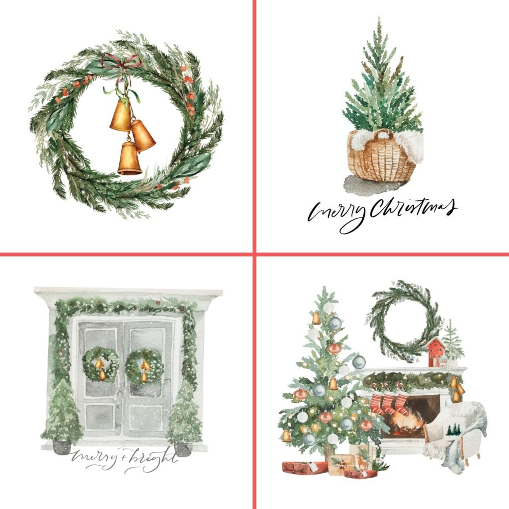 50 Festive Free Christmas Printables For Your Home inside Free Christmas Printables