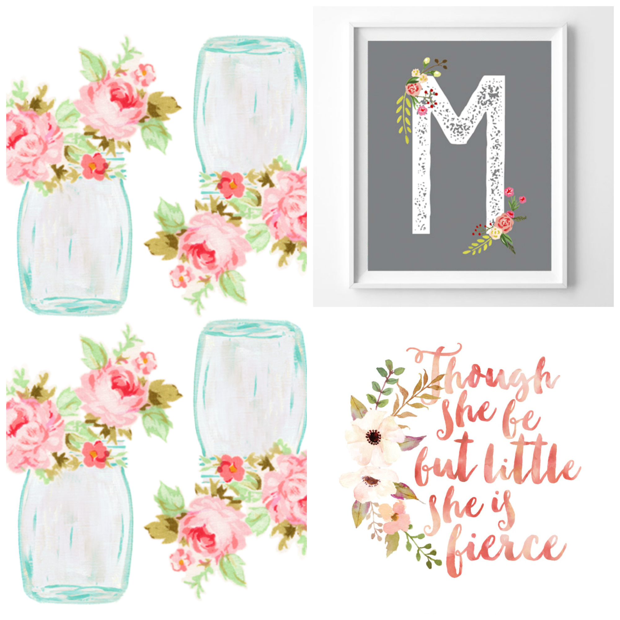 7 Free Floral Printables – Bustle &amp;amp; Sew with Floral Printables Free