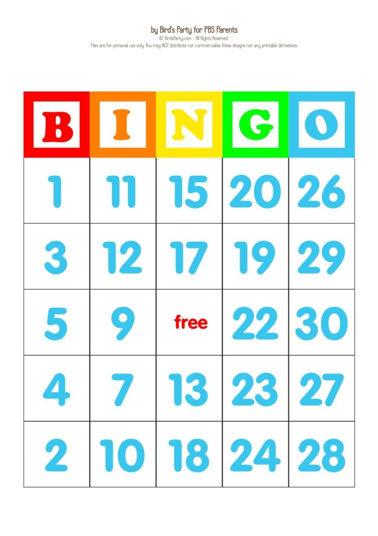 Abcs &amp;amp; 123S Bingo Cards | Kids Coloring Pages | Pbs Kids For Parents intended for Free Printable Bingo Cards