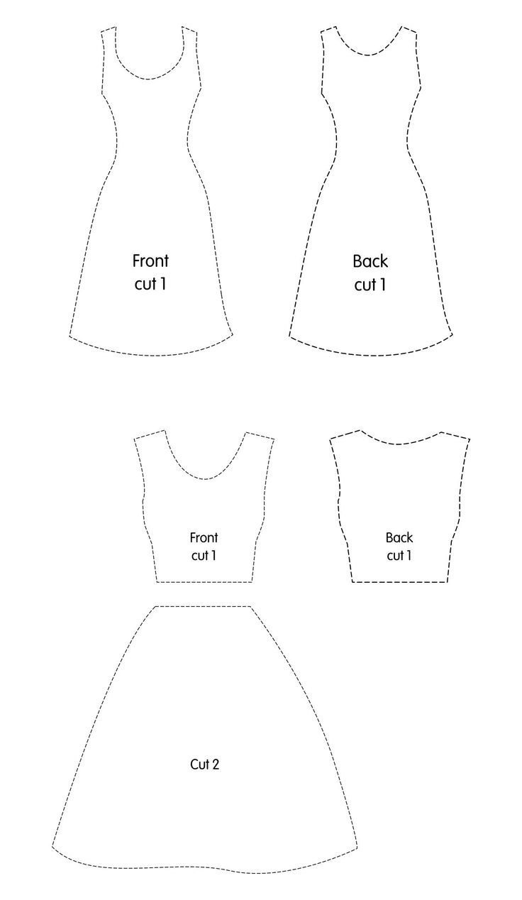 Barbie Doll Clothes Patterns | Sewing Barbie Clothes inside Free Printable Barbie Doll Sewing Patterns Template