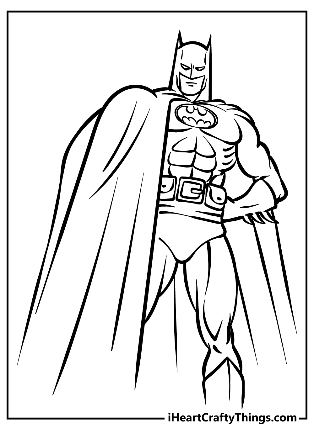 Batman Coloring Pages (100% Free Printables) pertaining to Free Batman Printables