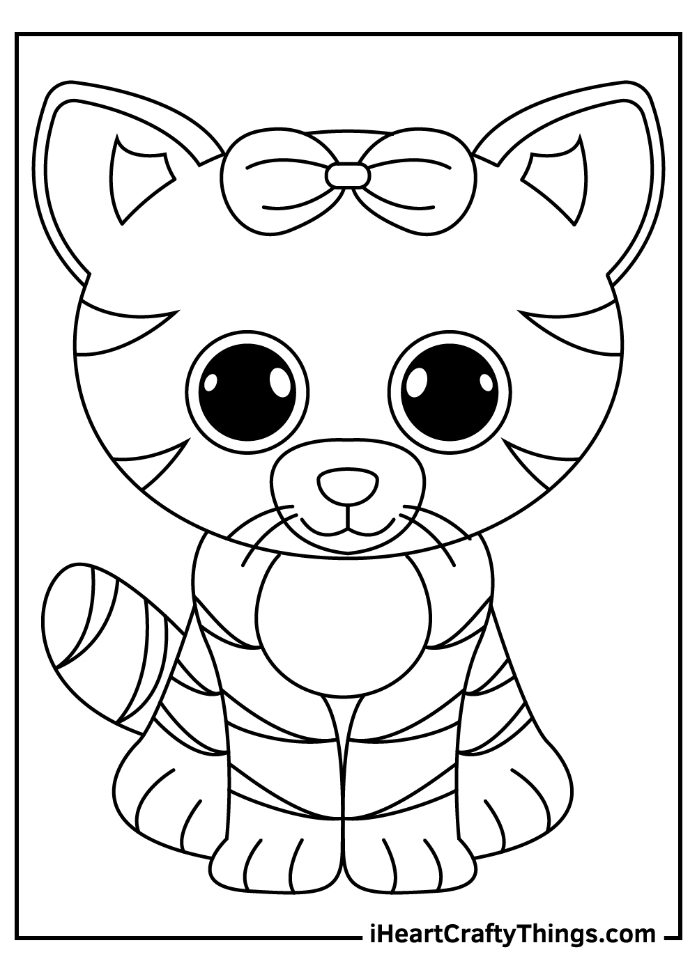 Beanie Boos Coloring Pages (100% Free Printables) pertaining to Free Printable Beanie Boo Coloring Pages