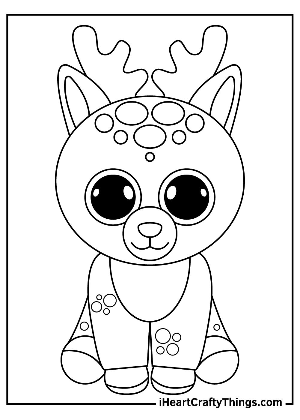 Beanie Boos Coloring Pages | Coloring Pages, Animal Coloring Pages throughout Free Printable Beanie Boo Coloring Pages