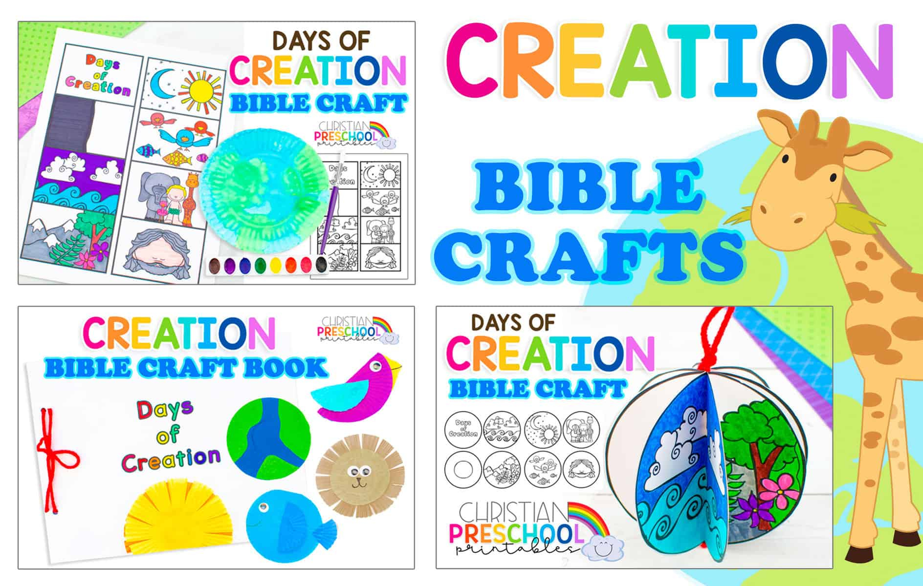 Bible Crafts For Kids - Christian Preschool Printables in Free Printable Bible Crafts for Preschoolers