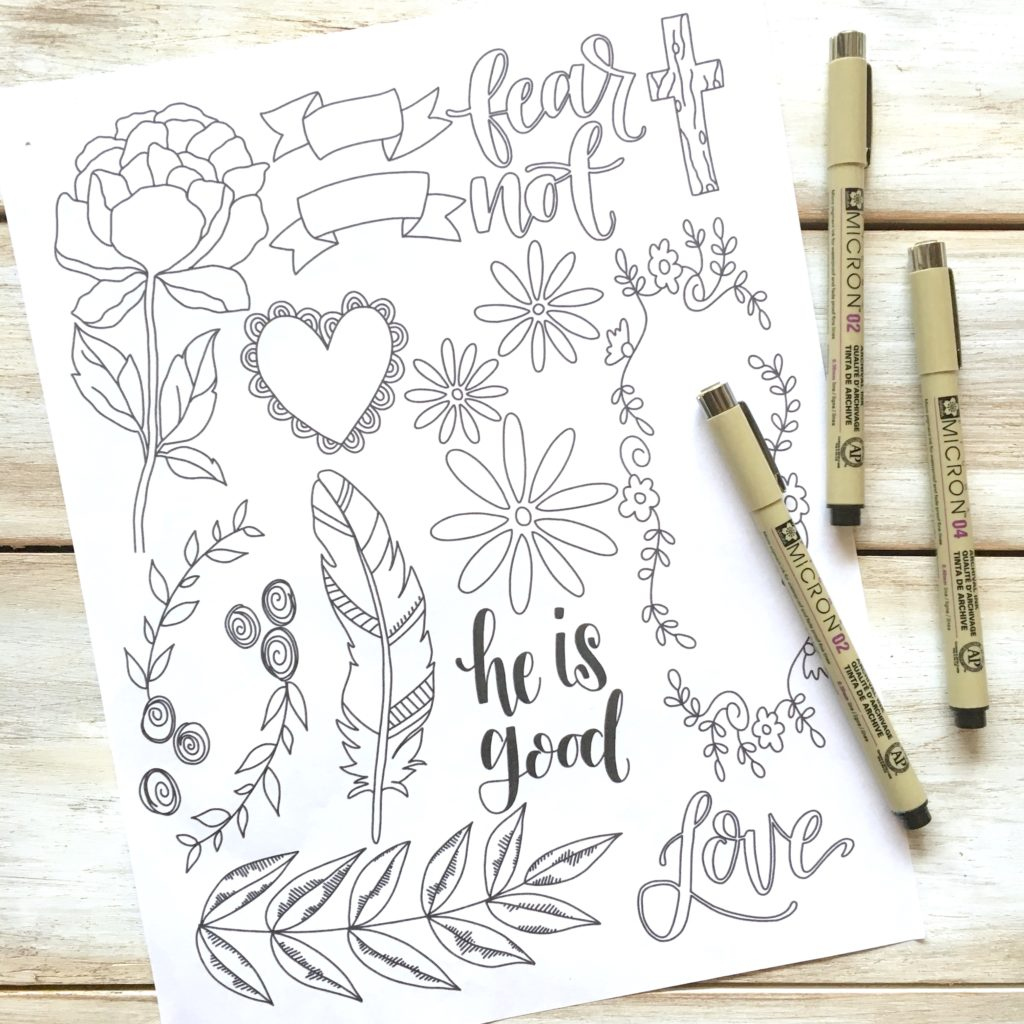 Bible Journaling When You Are Not Artistic - Plus A Free Printable inside Free Bible Journaling Printables