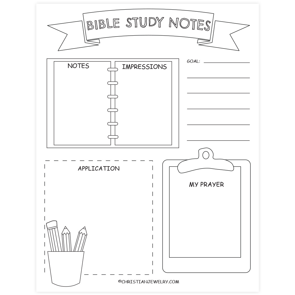 Bible Study Page - School Desk | Free Christian Printables with regard to Free Printable Bible Study Lessons